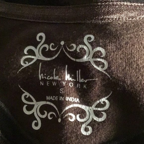 Women’s NICOLE MILLER casual top NWOT - Picture 6 of 6